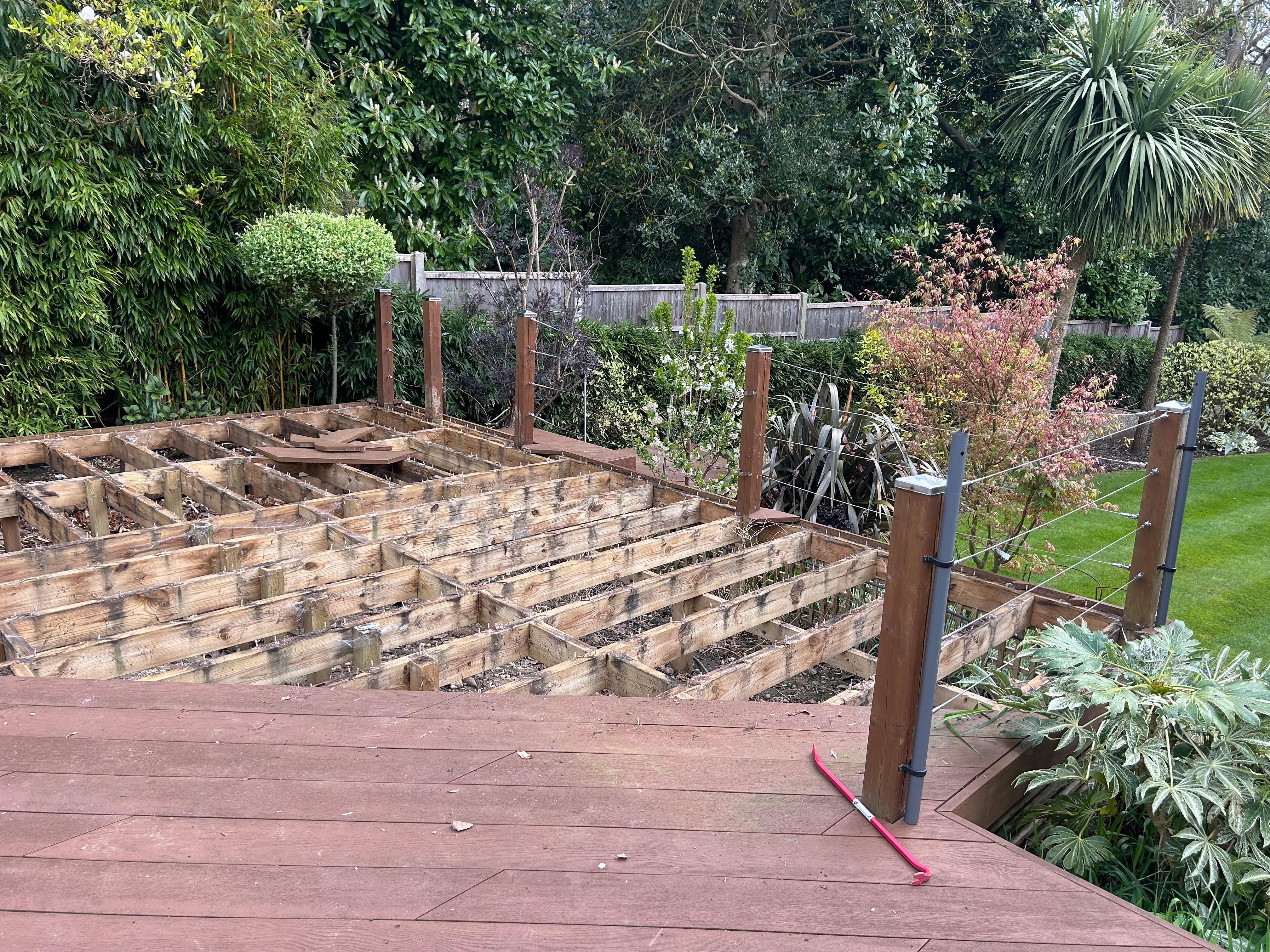 Composite decking project