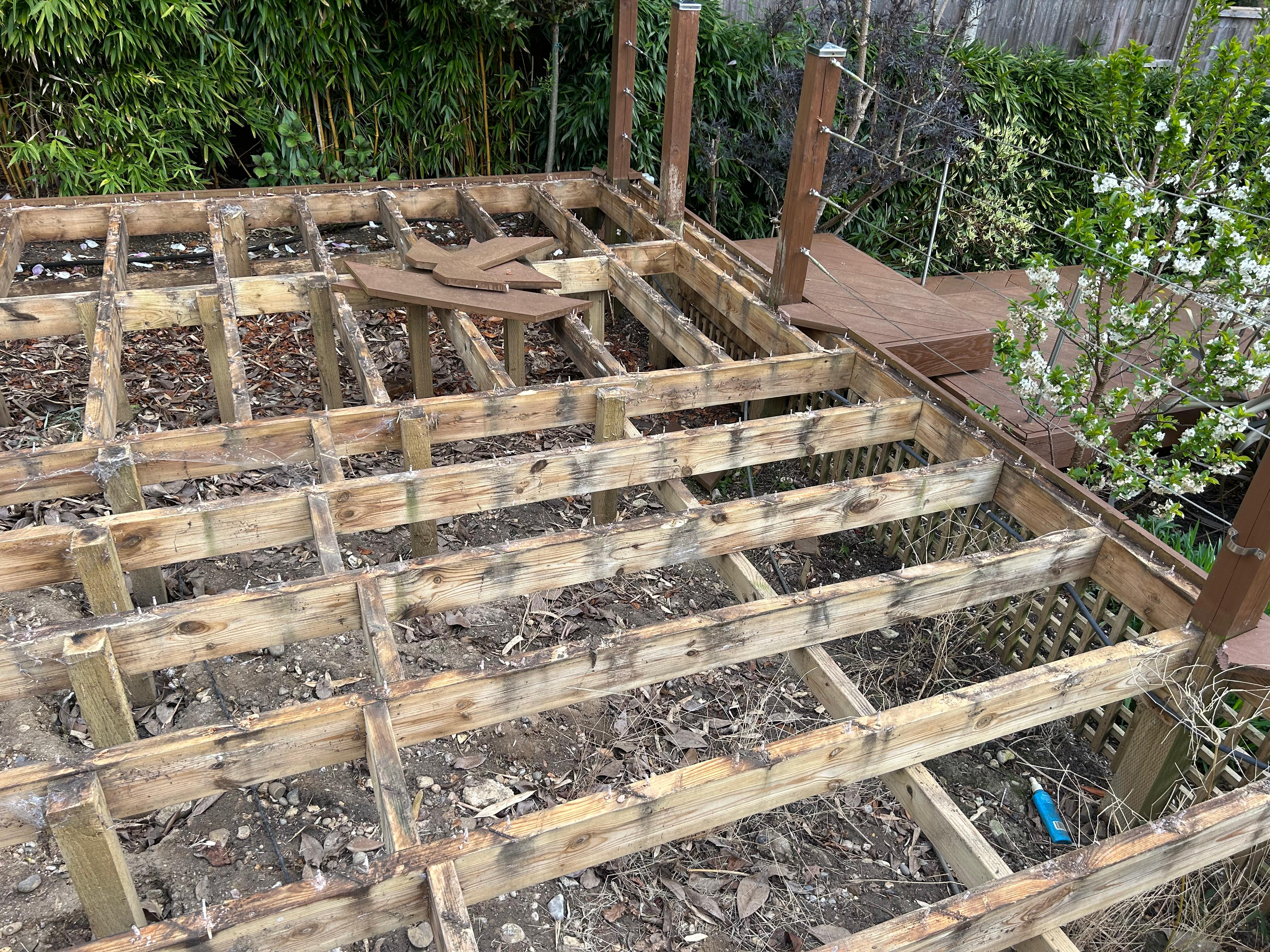 Composite decking detail