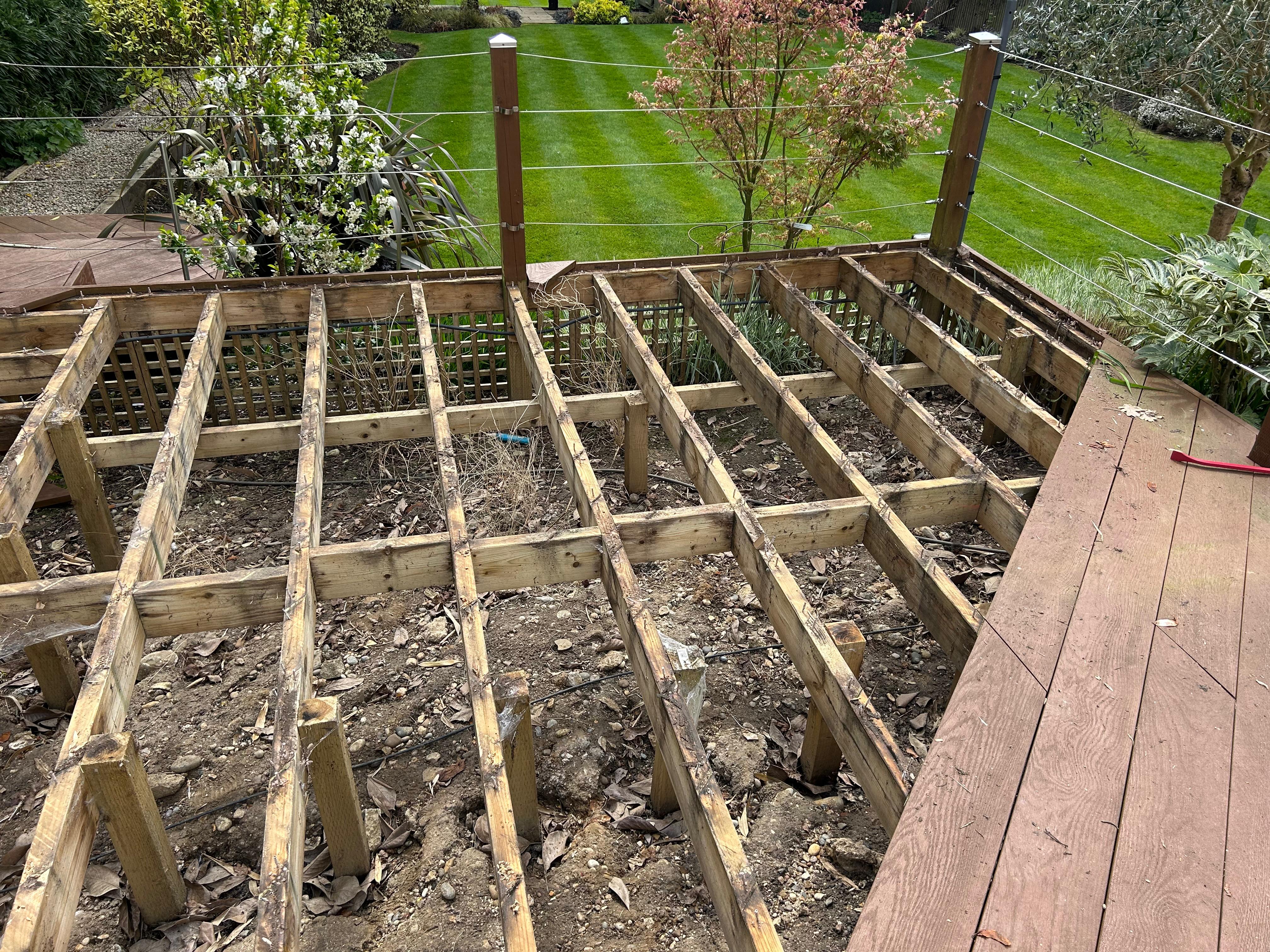 Composite decking detail
