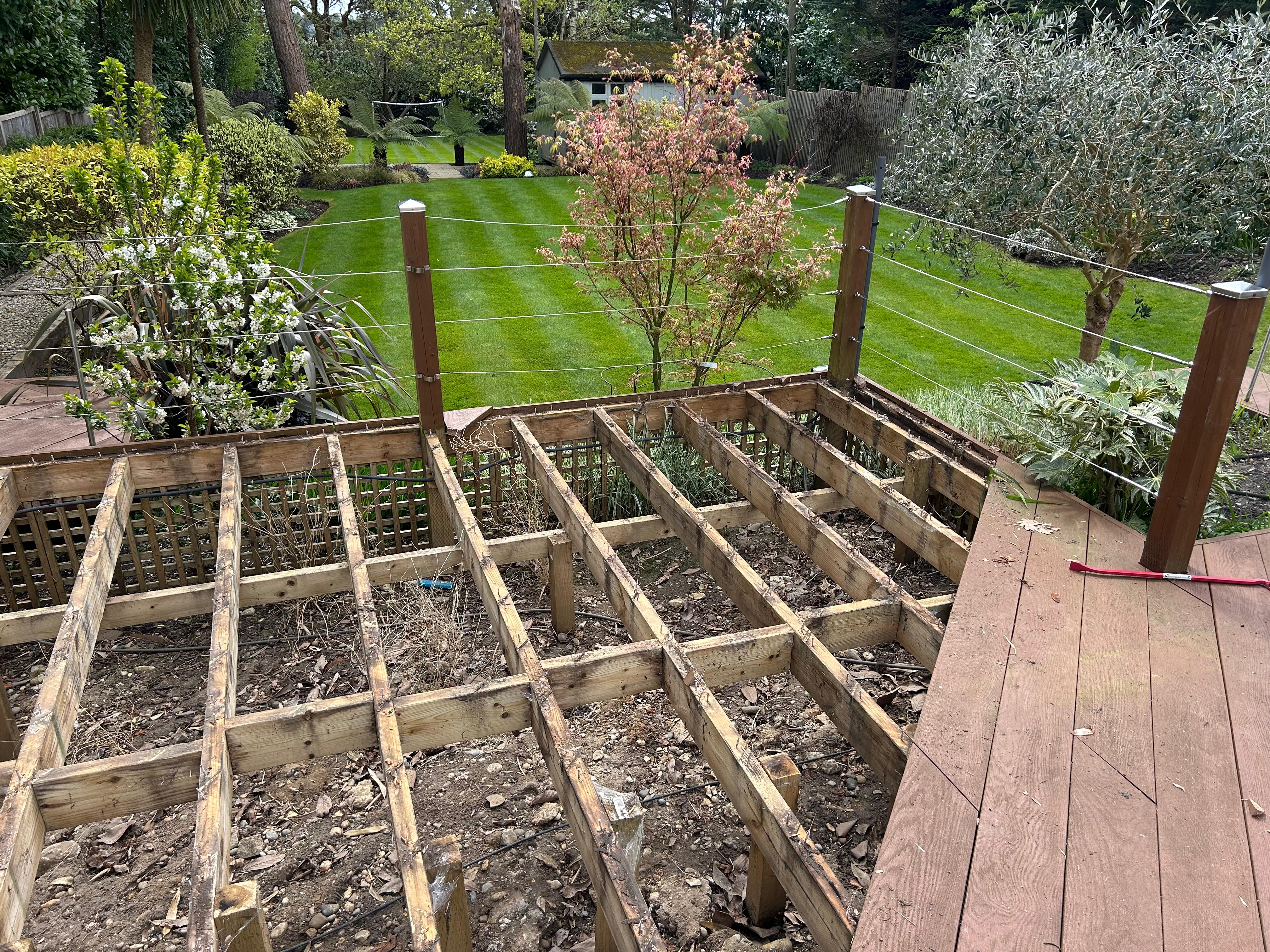 Composite decking detail