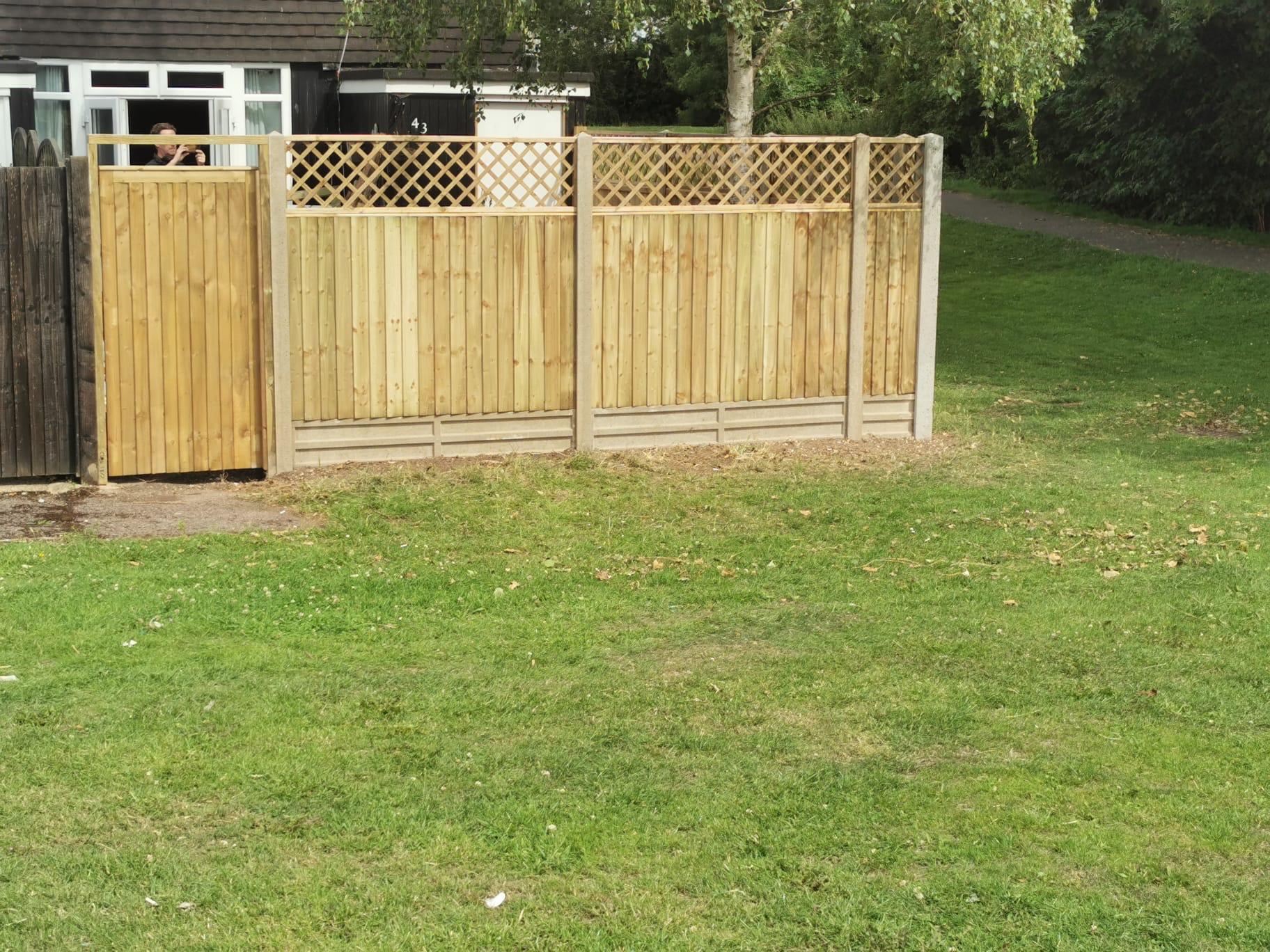 Fence build job