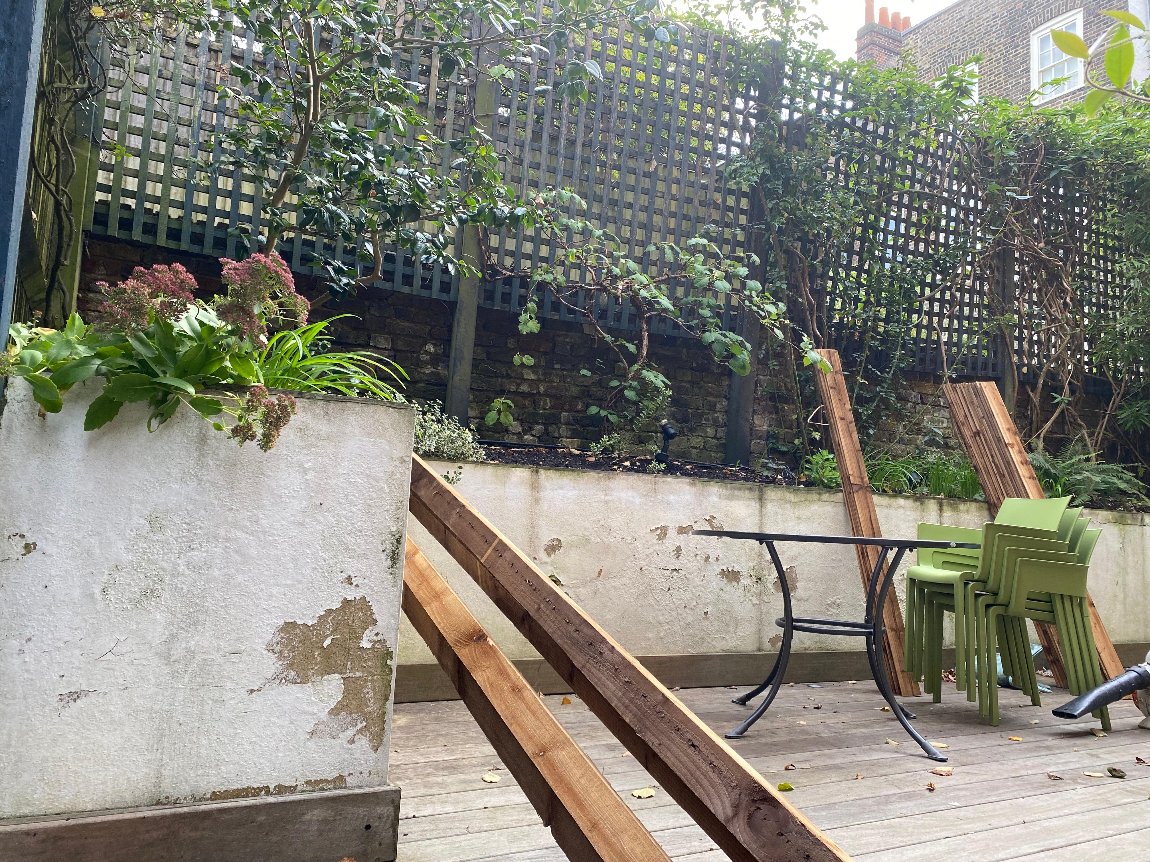 Cladding and trellis project