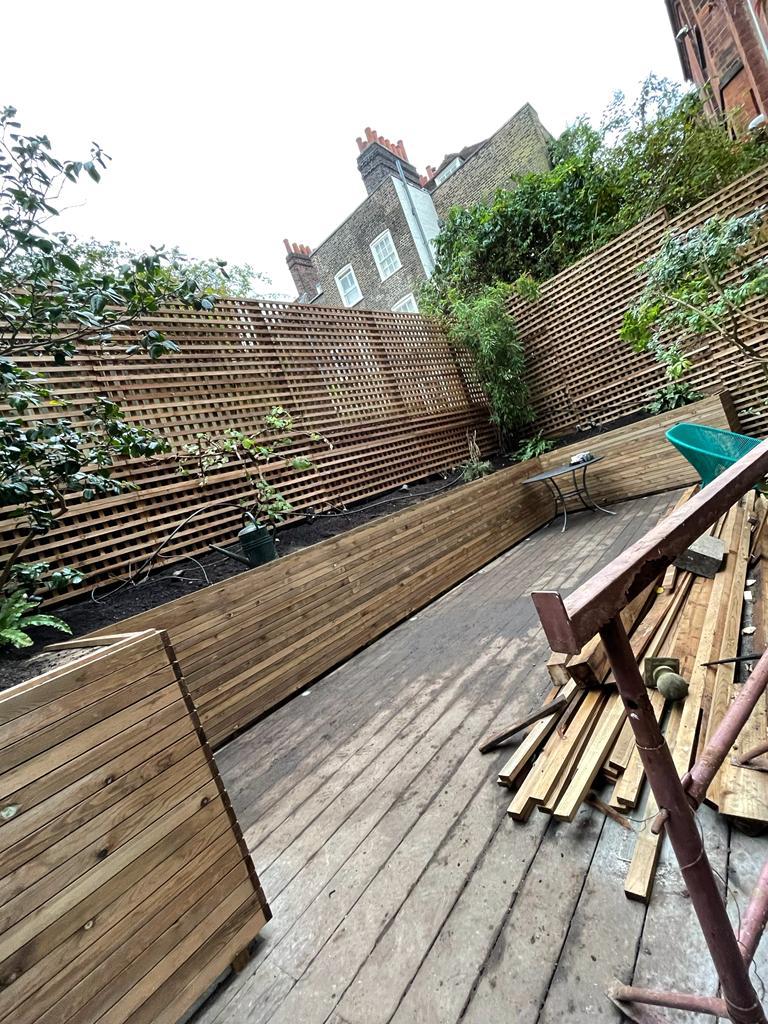 Cladding and trellis project