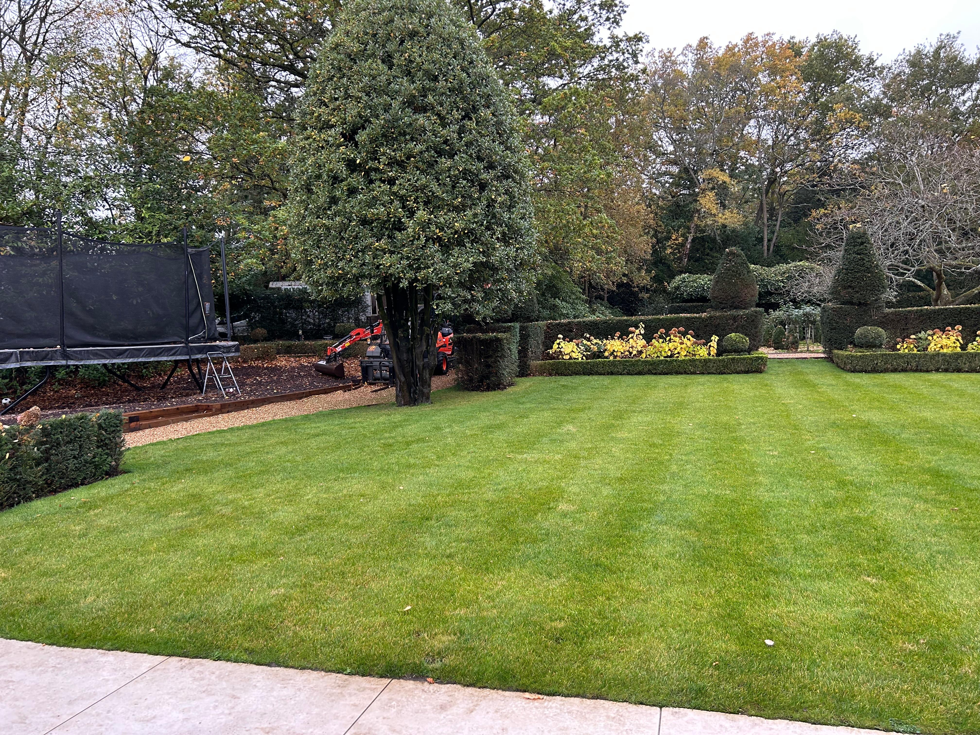 Garden maintenance work