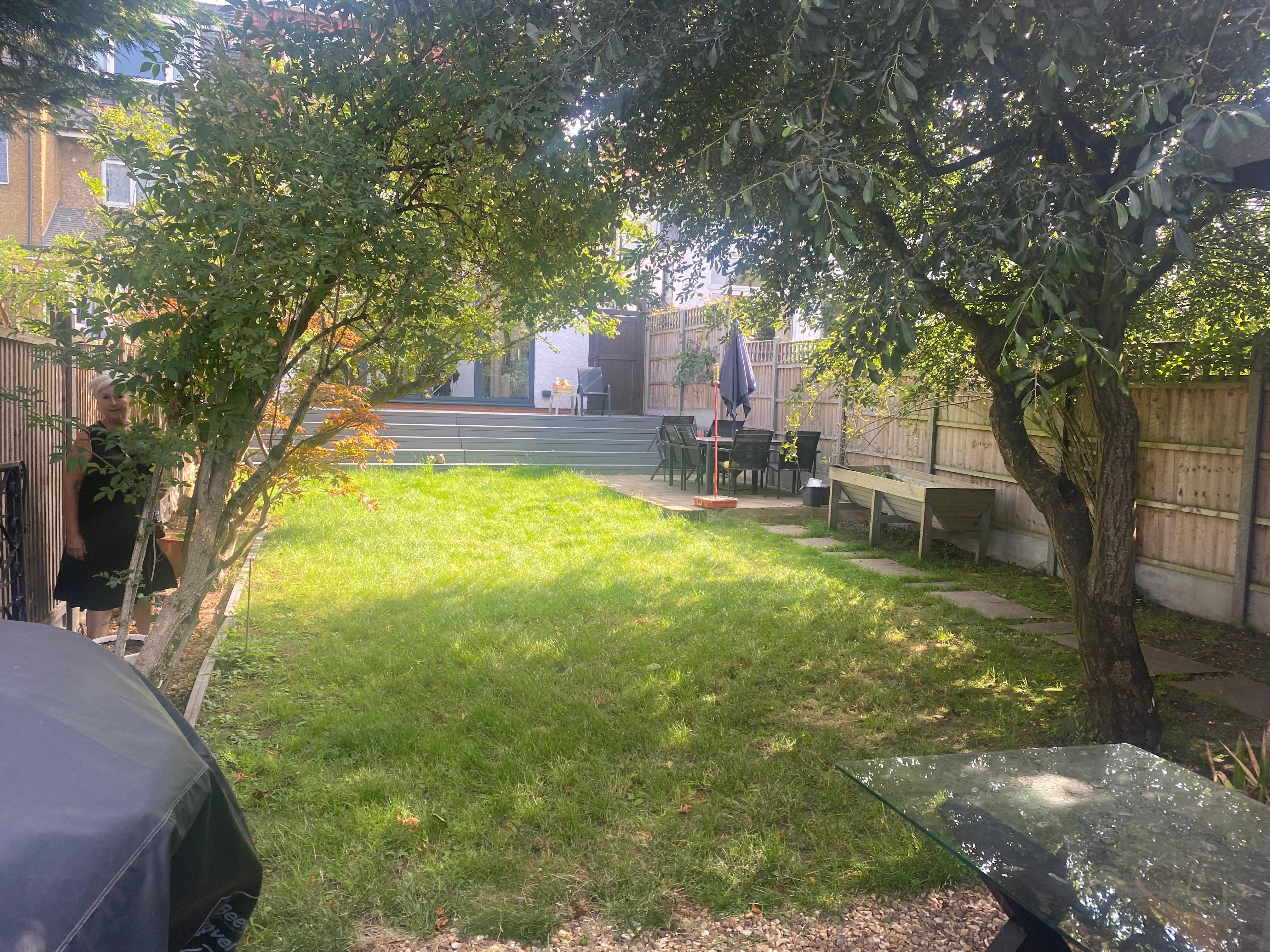 Landscaping completed