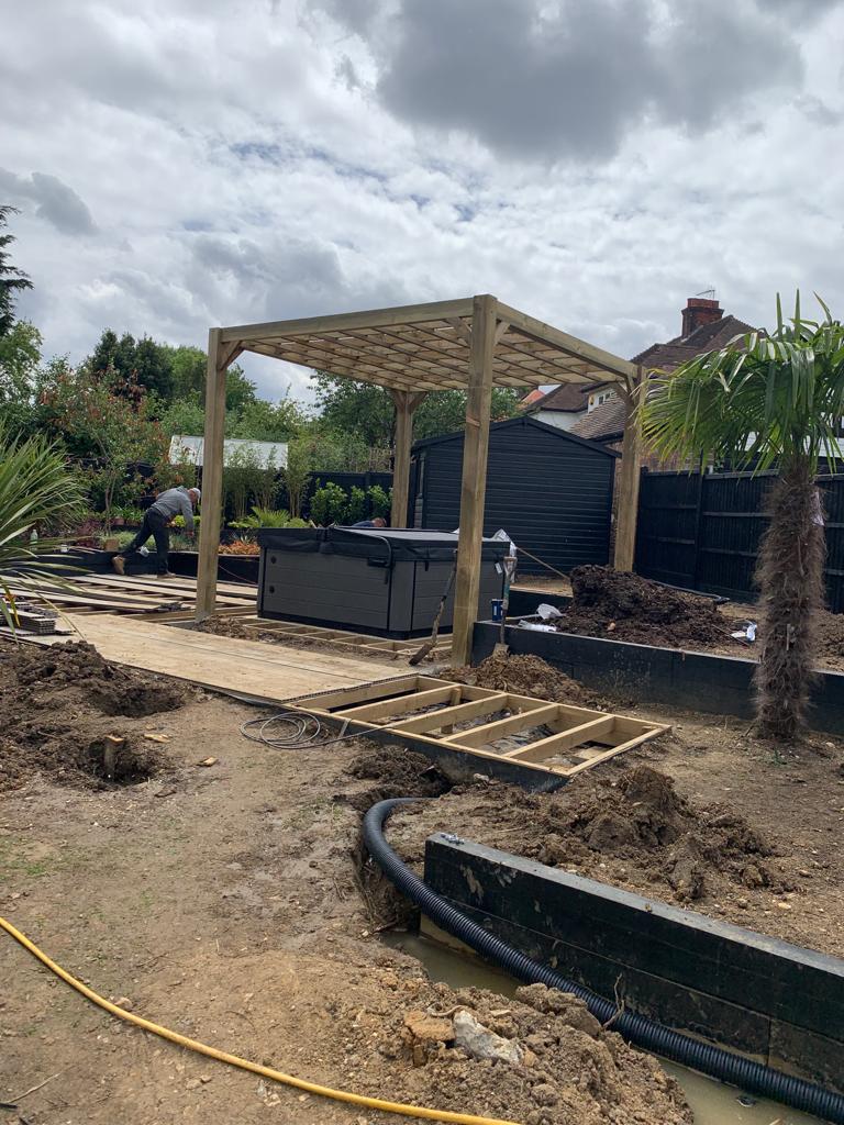 Landscaping project