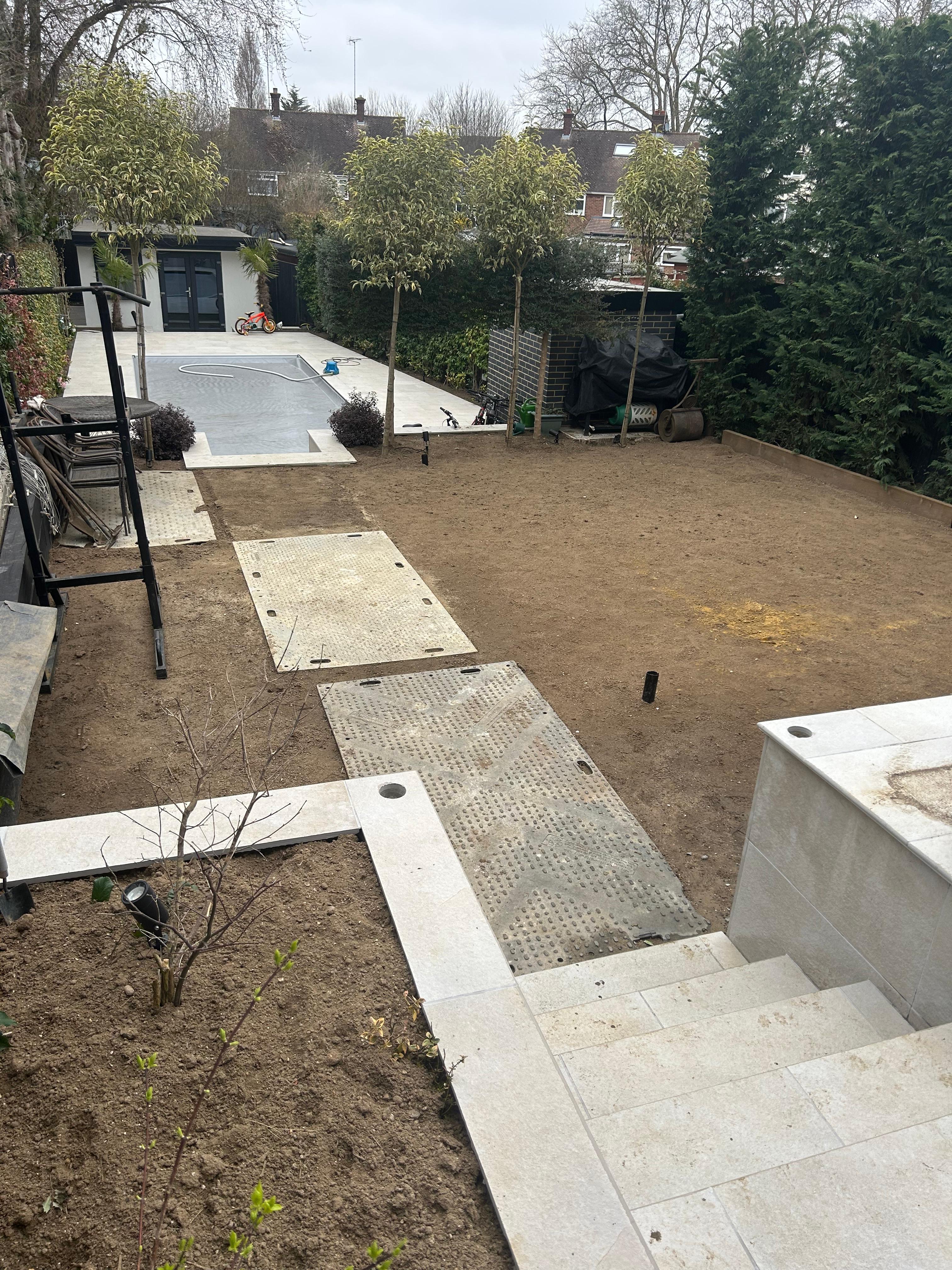 Astro turf installation