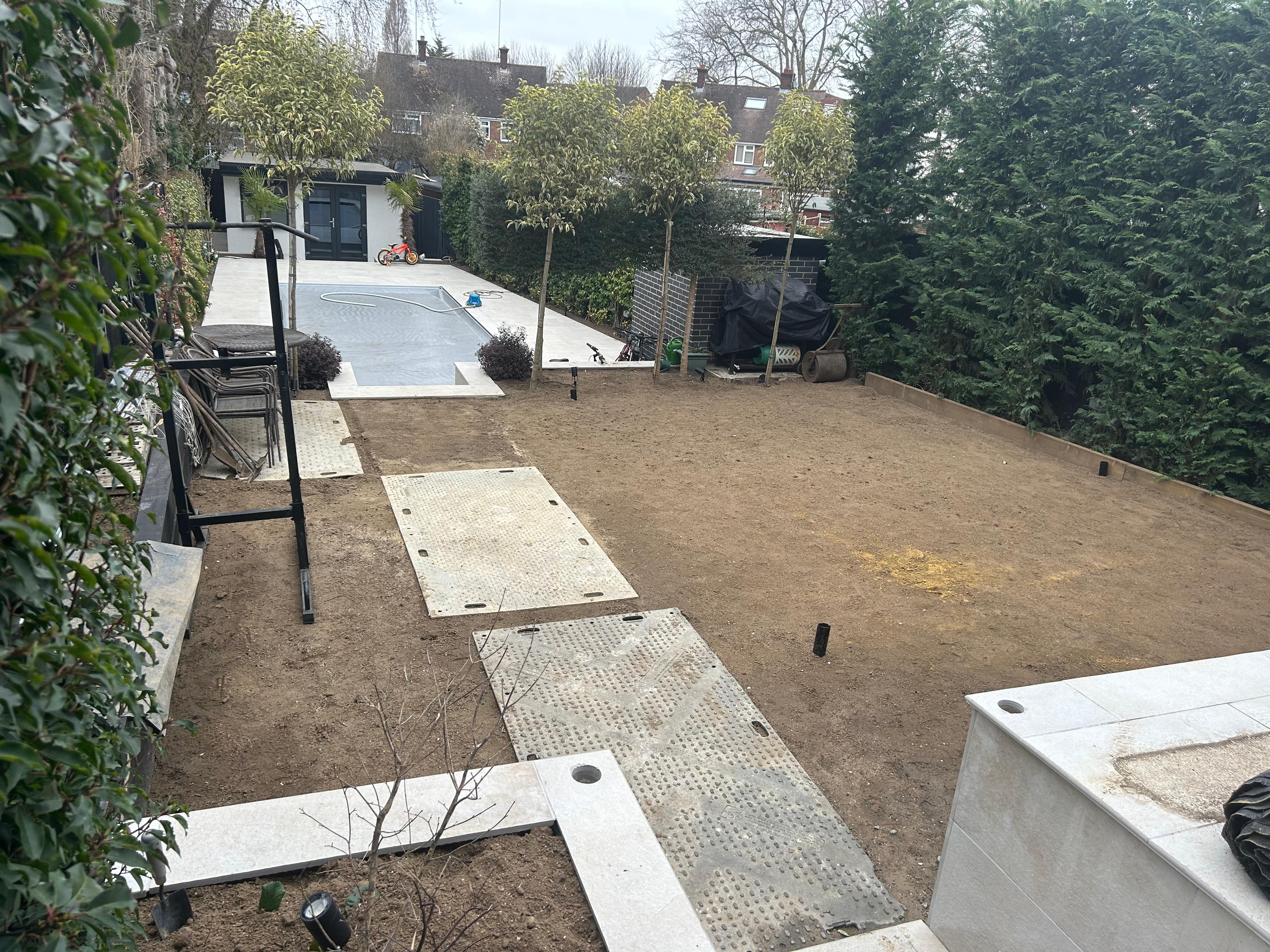 Astro turf installation
